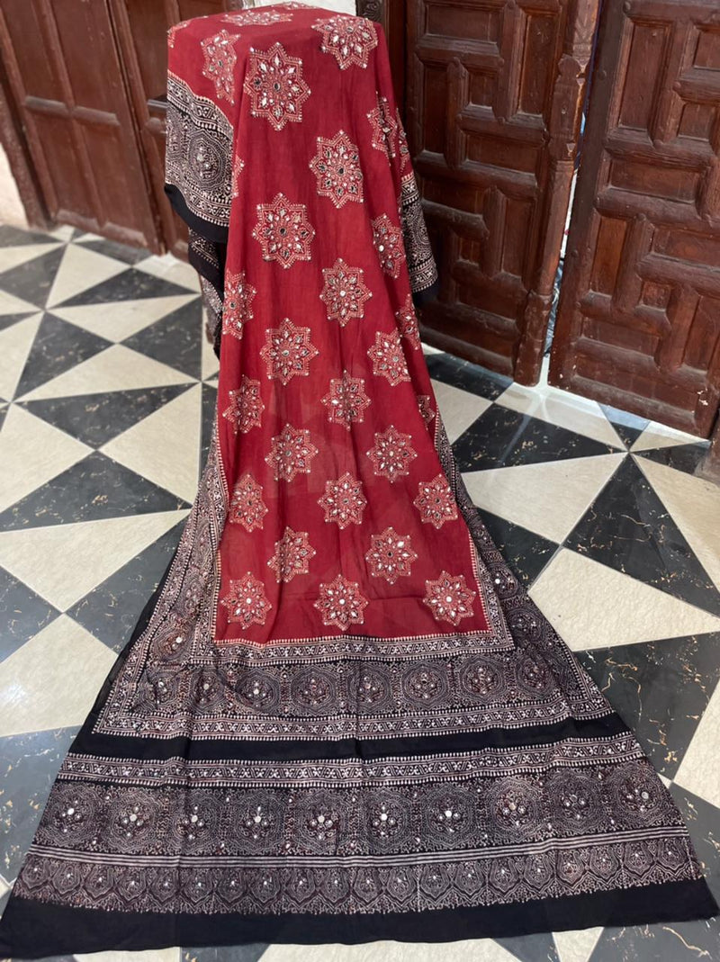 Situri Ajrak Shawl