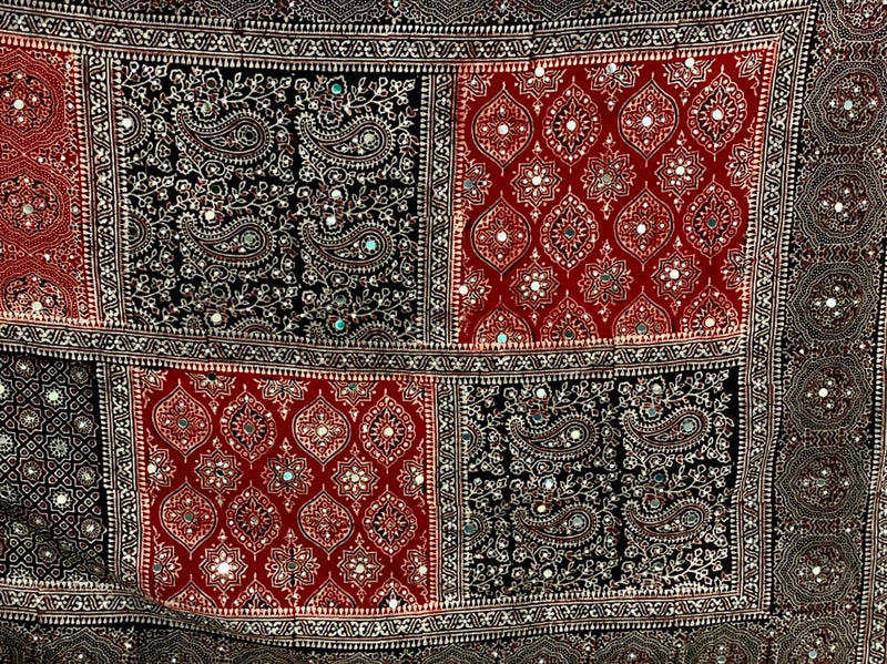 Tabbassum Ajrak Shawl